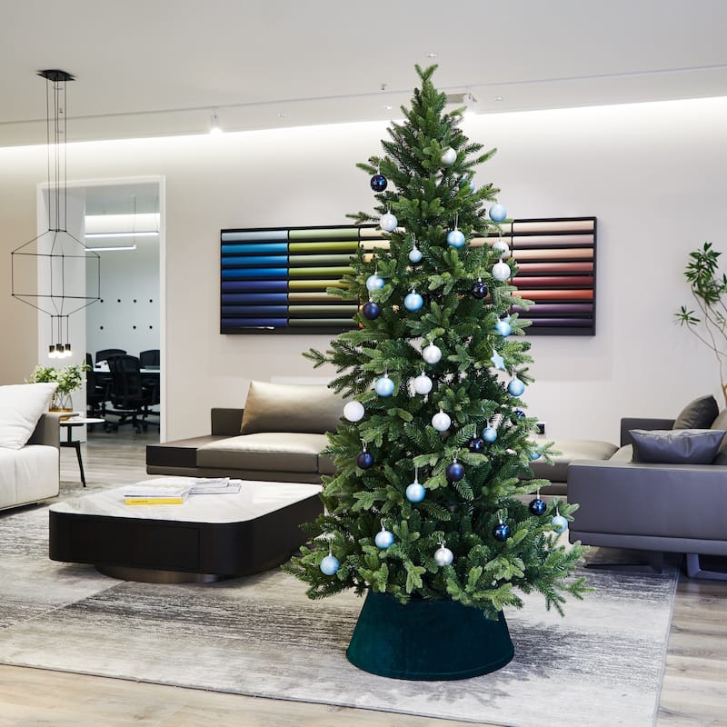 22" Velvet Christmas Tree Collar Bed Bath & Beyond 38339517